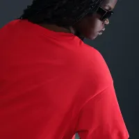 Nike Sportswear Essential женская футболка (большие размеры) цвет красный