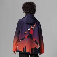 Nike Air Jordan Big дитячі Skyline Куртка колір чорний