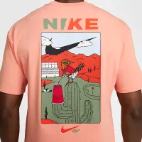 Nike мужские Max90 для гольфа футболка Orange