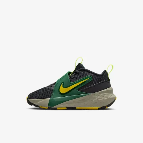 Nike Team Hustle D 12 Little дитячі Кросівки колір чорний