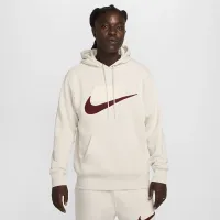 Nike Club Fleece мужские Pullover Толстовка с капюшоном цвет коричневый