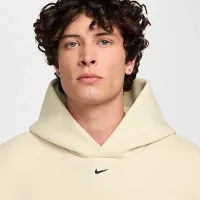 Nike Tech мужские Fleece Толстовка с капюшоном цвет коричневый