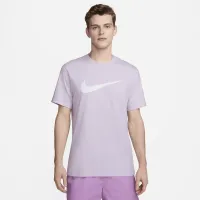 Nike Sportswear Swoosh чоловічі футболка колір фіолетовий