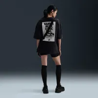 Nike Sportswear Essential жіноча оверсайз футболка колір чорний