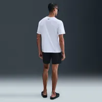 Nike Swim Swoosh Hydroguard мужские Short-Sleeve Top цвет белый