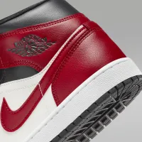 Nike Air Jordan 1 Mid женская Кроссовки цвет белый