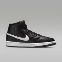 Nike Air Jordan 1 Mid жіноча Кросівки колір чорний