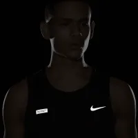 Nike Miler Flash чоловічі Running Tank Top колір чорний
