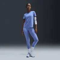 Nike One Classic жіноча Dri-FIT Short-Sleeve Top блакитний