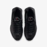 Nike Shox R4 Big детские Кроссовки цвет черный