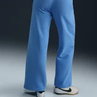 Nike Sportswear Club Fleece женская Mid-Rise Wide-Leg Sweatpants синий