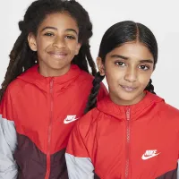 Nike Sportswear Windrunner Big детские Hooded Repel Куртка цвет красный