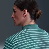 Nike Dri-FIT Victory мужские Striped для гольфа Polo цвет зеленый