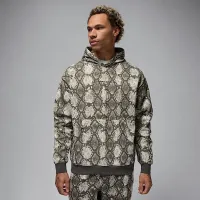 Nike Jordan Sport Hoop Fleece чоловічі Dri-FIT Printed Pullover Толстовка з капюшоном колір білий