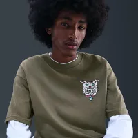 Nike SB Max90 Skate футболка колір зелений