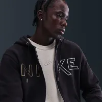 Nike Sportswear Club чоловічі Full-Zip Fleece Толстовка з капюшоном колір чорний