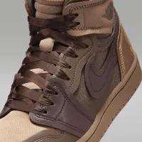 Nike Air Jordan 1 High Method of Make женская Кроссовки цвет коричневый