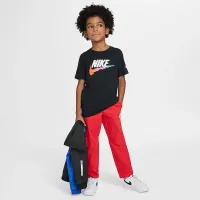 Nike Little дитячі Brandmark Swoosh футболка колір чорний