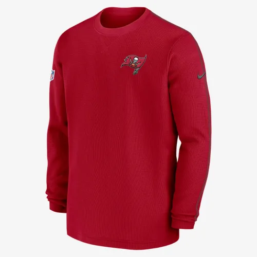 Tampa Bay Buccaneers Sideline Coach Men’s Nike NFL Long-Sleeve Top колір червоний