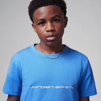Nike Jordan Dri-FIT Sport Big дитячі футболка блакитний
