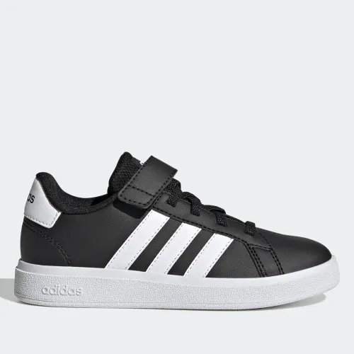 Кросівки adidas Grand Court Elastic Lace And Top Strap GW6513 - Чорні