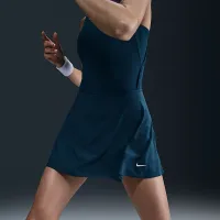 Nike Victory женская Dri-FIT Flouncy Tennis юбка синий