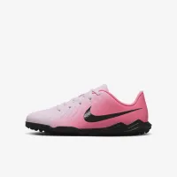Nike Jr. Tiempo Legend 10 Club Little/Big детские TF Low-Top Soccer Кроссовки Pink