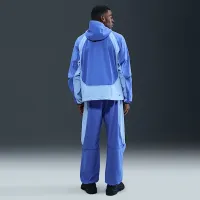 Nike Tech мужские Dri-FIT Woven Color-Block оверсайз Pants синий