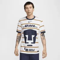 Pumas UNAM 2024/25 Stadium Home Men's Nike Dri-FIT Soccer Replica Jersey White