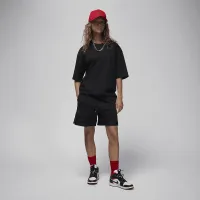 Nike Jordan Essentials жіноча оверсайз футболка колір чорний