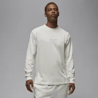 Nike Jordan Wordmark чоловічі Long-Sleeve футболка колір білий