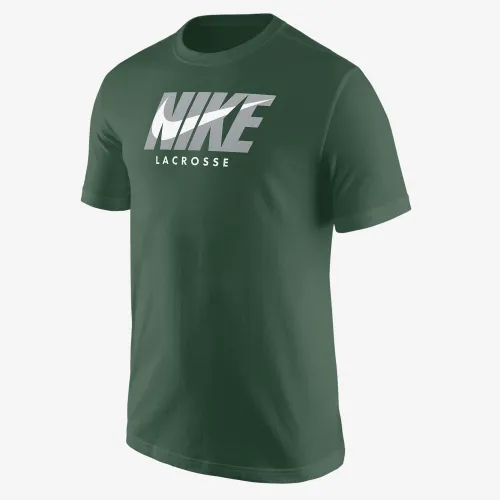 Nike мужские Lacrosse футболка цвет зеленый
