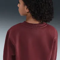 Nike Sportswear Club Fleece Big детские свитшот цвет красный