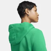 Nike Sportswear Club Fleece женская Full-Zip Толстовка с капюшоном цвет зеленый