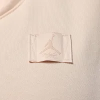 Nike Jordan Flight Fleece женская Satin-Lined Pullover Толстовка с капюшоном цвет коричневый