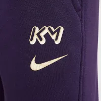 Nike Kylian Mbappé Club Fleece Big детские Soccer Joggers цвет фиолетовый