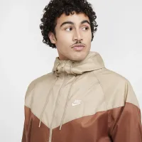 Nike Sportswear Windrunner мужские Hooded Куртка цвет коричневый