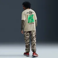 Nike ACG мужские футболка цвет коричневый