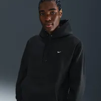 Nike Solo Swoosh мужские Pullover Толстовка с капюшоном цвет черный