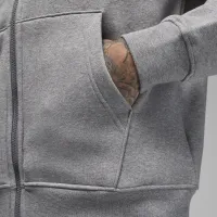 Nike Jordan Brooklyn Fleece мужские Full-Zip Толстовка с капюшоном цвет серый