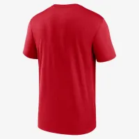 Cleveland Guardians 2024 Postseason Authentic Collection Legend мужские Nike Dri-FIT MLB футболка цвет красный