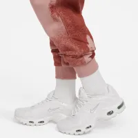 Nike Club Fleece Big дитячі Printed Joggers Pink