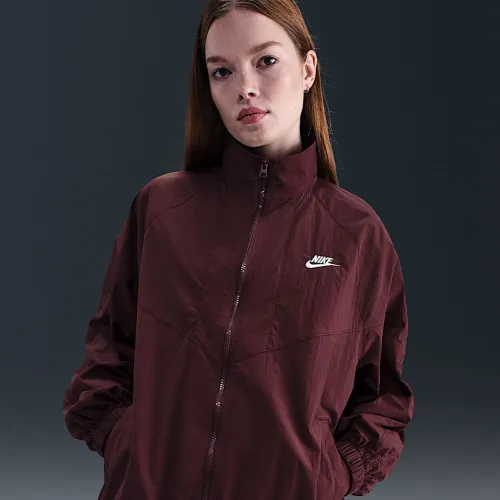 Nike Sportswear Windrunner женская оверсайз Куртка цвет красный