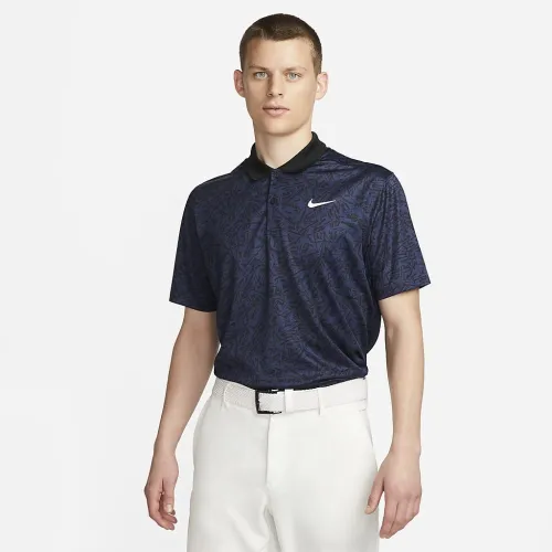 Nike Dri-FIT Victory+ чоловічі Allover Print для гольфу Polo блакитний