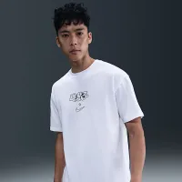 Nike Sportswear Solo Swoosh футболка колір білий