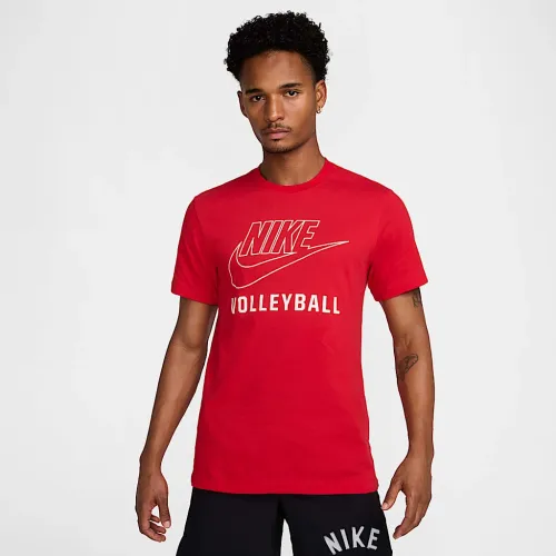 Nike Swoosh чоловічі волейбольні футболка колір червоний