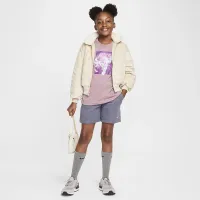 Nike Sportswear Big дитячі футболка колір фіолетовий