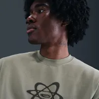 Nike Sportswear Long-Sleeve футболка цвет зеленый