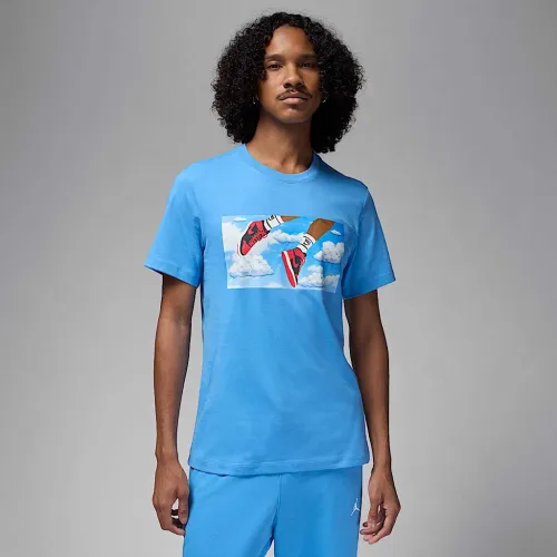 Nike Jordan Flight Essentials чоловічі футболка блакитний