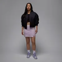 Nike Jordan женская Knit Skort цвет фиолетовый